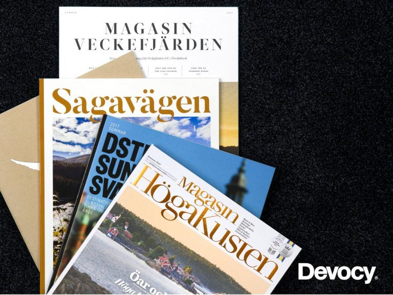 Devocy producerar magasin